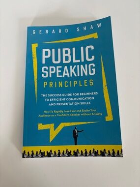 Public Speaking Book💙🌟
